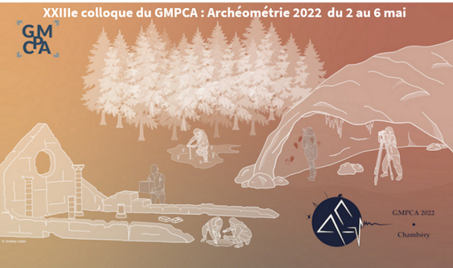 Synergie4 au XXIIIe colloque du GMPCA : Archéométrie 2022 du 2 au 6 mai à Chambéry